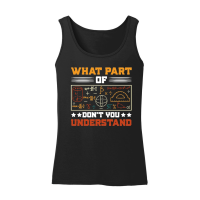 Product What Part Of Don't You Understand Math Teacher Women’s Tank Top