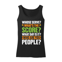 Product Whose Serve What's The Score Pickleball Lover Women’s Tank Top