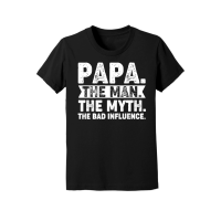 Product Papa The Man The Myth The Bad Influence Youth Jersey Tee