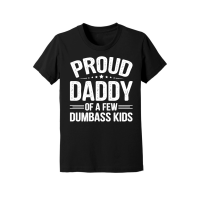 Product Proud Daddy Of A Few Dumbass Kids Youth Jersey Tee