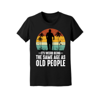 Product It's Weird Being The Same Age As Old People Youth Jersey Tee
