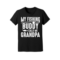 Product My Fishing Buddy Calls Me Grandpa Youth Jersey Tee