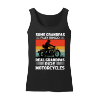 Product Some Grandpas Play Bingo Real Grandpas Ride Motorcycles Women’s Tank Top