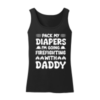 Product I'm Going Firefighting With Daddy Women’s Tank Top