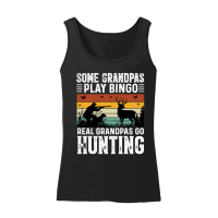 Product Some Grandpas Play Bingo Real Grandpas Go Hunting Women’s Tank Top