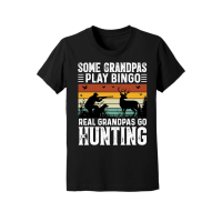 Product Some Grandpas Play Bingo Real Grandpas Go Hunting Youth Jersey Tee