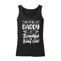 Product Soon To Be A Daddy of a Beautiful Baby Girl  (10) Women’s Tank Top
