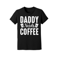 Product Daddy Needs Coffee Youth Jersey Tee