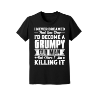 Product Dreamed That I'd Become A Grumpy Old Man Youth Jersey Tee