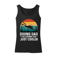 Product Diving Dad Like a Normal Dad Just Cooler Women’s Tank Top