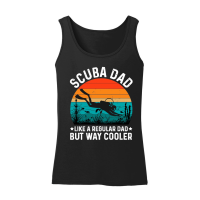 Product Scuba Dad Like A Regular Dad But way Cooler Women’s Tank Top
