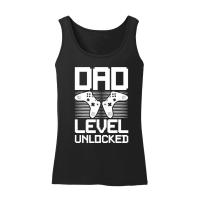 Product Dad Level Unlocked Gamer Dad Women’s Tank Top