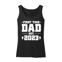 Product First Time Dad Est 2023 Women’s Tank Top