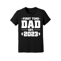 Product First Time Dad Est 2023 Youth Jersey Tee