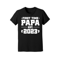 Product First Time Papa Est 2023 Youth Jersey Tee