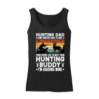 Product Hunting Dad Hunting Buddy I'm Raising Mine Women’s Tank Top