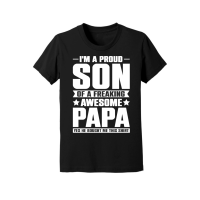 Product I Am a Proud Son Of a Freaking Awesome Papa Youth Jersey Tee