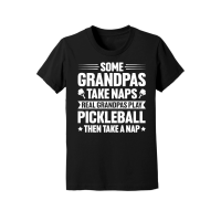 Product Some Grandpas Take Naps Real Grandpas Play Pickleball Youth Jersey Tee