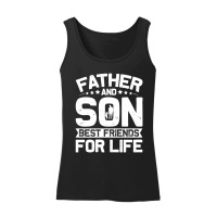 Product Father And Son Best Friends For Life Women’s Tank Top
