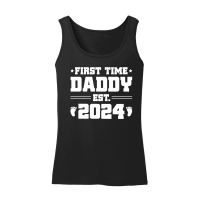 Product First Time Daddy Est 2024 Women’s Tank Top