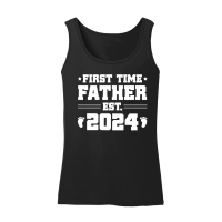 Product First Time Father Est 2024 Women’s Tank Top