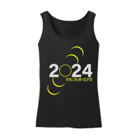 Product Astronomy Lovers 4.08.24 Total Solar Eclipse 2024 T Shirt Women’s Tank Top