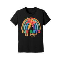 Product 100 Days Of School Rainbow Youth Jersey Tee