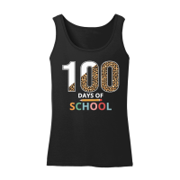 Product Leopard 100 Day Of School Women’s Tank Top