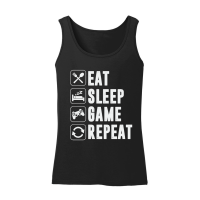 Product Eat Sleep Game Repeat Gaming Gamer Women’s Tank Top