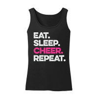 Product Eat Sleep Cheer Repeat Women’s Tank Top