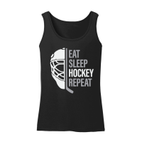 Product Eat Sleep Hockey Repeat Ice Hockey Women’s Tank Top