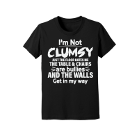 Product I'm Not Clumsy Funny Saying Youth Jersey Tee