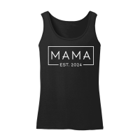 Product Mama Est 2024 Promoted to Mommy Women’s Tank Top
