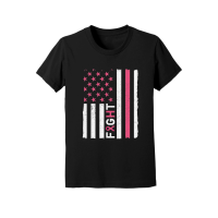 Product USA Flag Breast Cancer Awareness Youth Jersey Tee