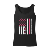 Product USA Flag Breast Cancer Awareness Women’s Tank Top