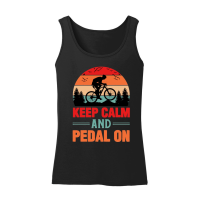 Product Keep Calm And Pedal On Cycling Women’s Tank Top