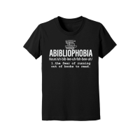 Product Abibliophobia Book Lover Reading Youth Jersey Tee
