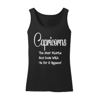 Product Capricorn The Year Starts And Ends Women’s Tank Top