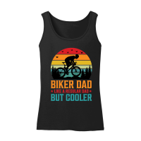 Product Biker Dad Like a Regular Dad But Cooler Women’s Tank Top
