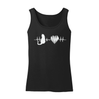 Product Cats Are My Lifeline Cat Heartbeat Women’s Tank Top