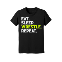 Product Eat Sleep Wrestle Repeat Shirt Wrestling Youth Jersey Tee