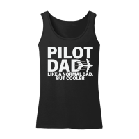 Product Funny Pilot Art For Dad Men Aviation Airplane Aircraft Pilot Women’s Tank Top
