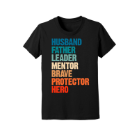 Product Husband Father Leader Funny Fathers Day Youth Jersey Tee