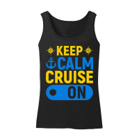 Product Keep Calm Cruise On Women’s Tank Top