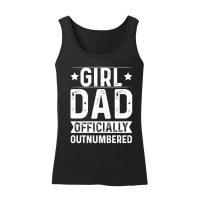 Product Girl Dad Officially Outnumbered Women’s Tank Top