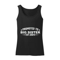 Product Promoted to big sister est.2024 Women’s Tank Top