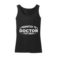 Product Promoted to doctor est.2024 Women’s Tank Top