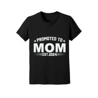 Product Promoted to mom est.2024 Youth Jersey Tee