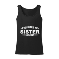 Product Promoted to sister est.2024 Women’s Tank Top