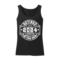 Product Retired 2024 i worked my whole life for this shirt tshirt design Women’s Tank Top